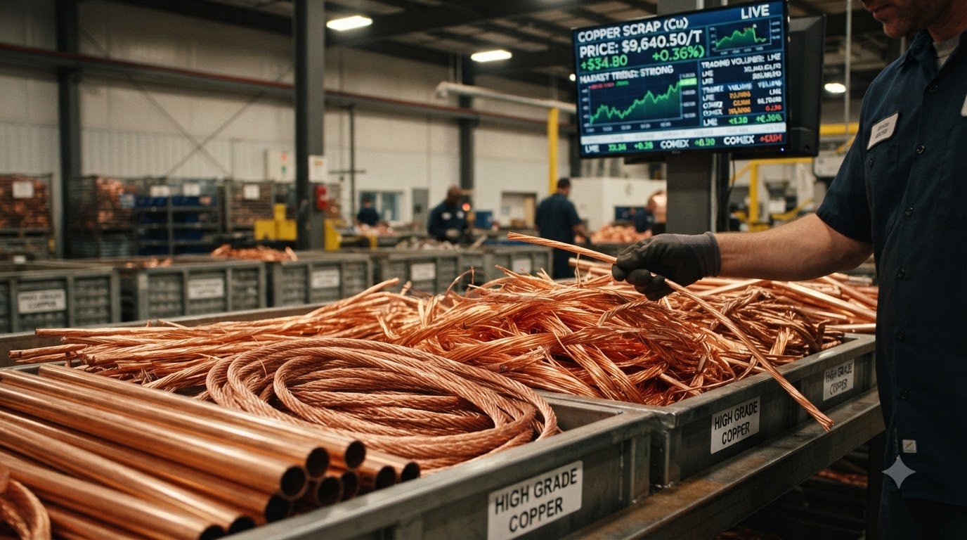 Copper Scrap Trading: Grades, Pricing, and How to Trade Online