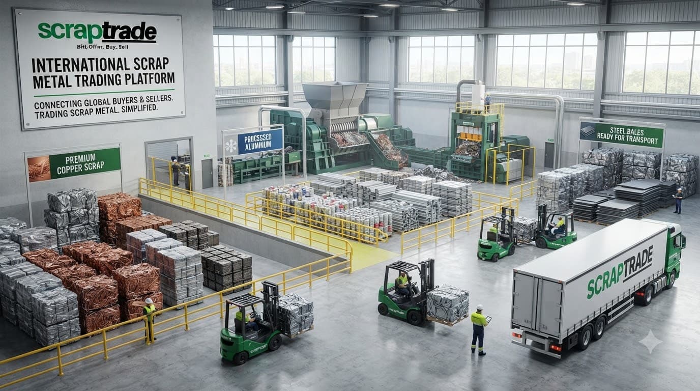 Scrap Trading for Recyclers and Processors: Selling and Sourcing