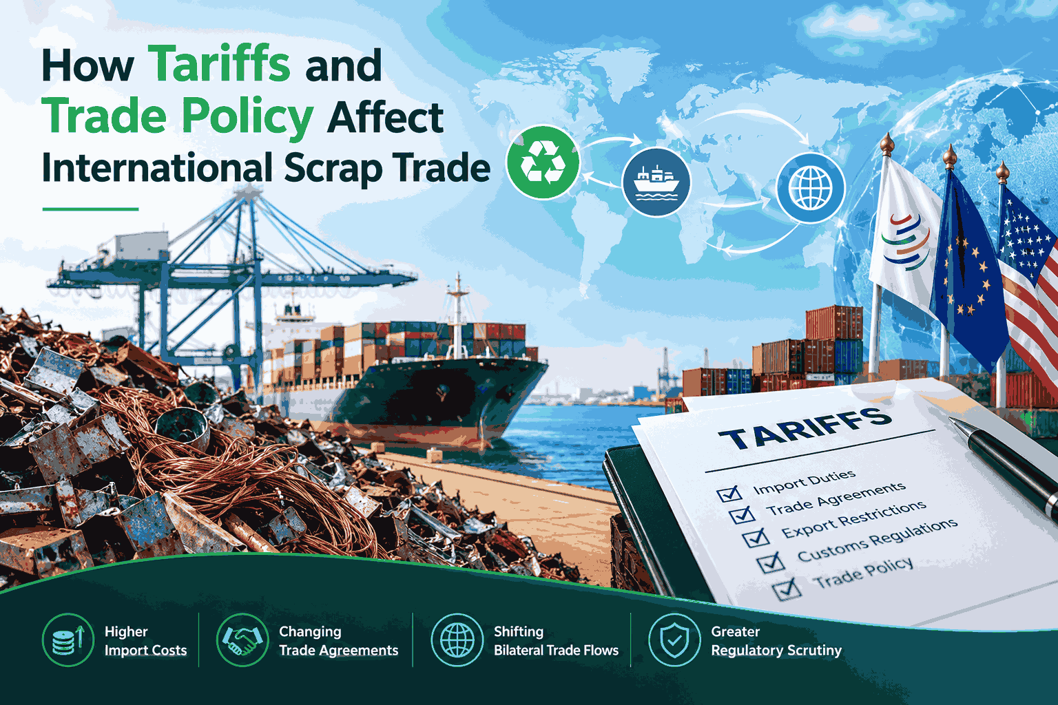 How Tariffs and Trade Policy Affect International Scrap Trade