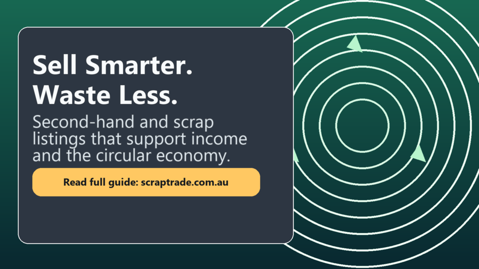 How to Sell Used and Scrap Products Online