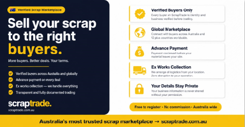 Sell Scrap Online and Make More Money with ScrapTrade