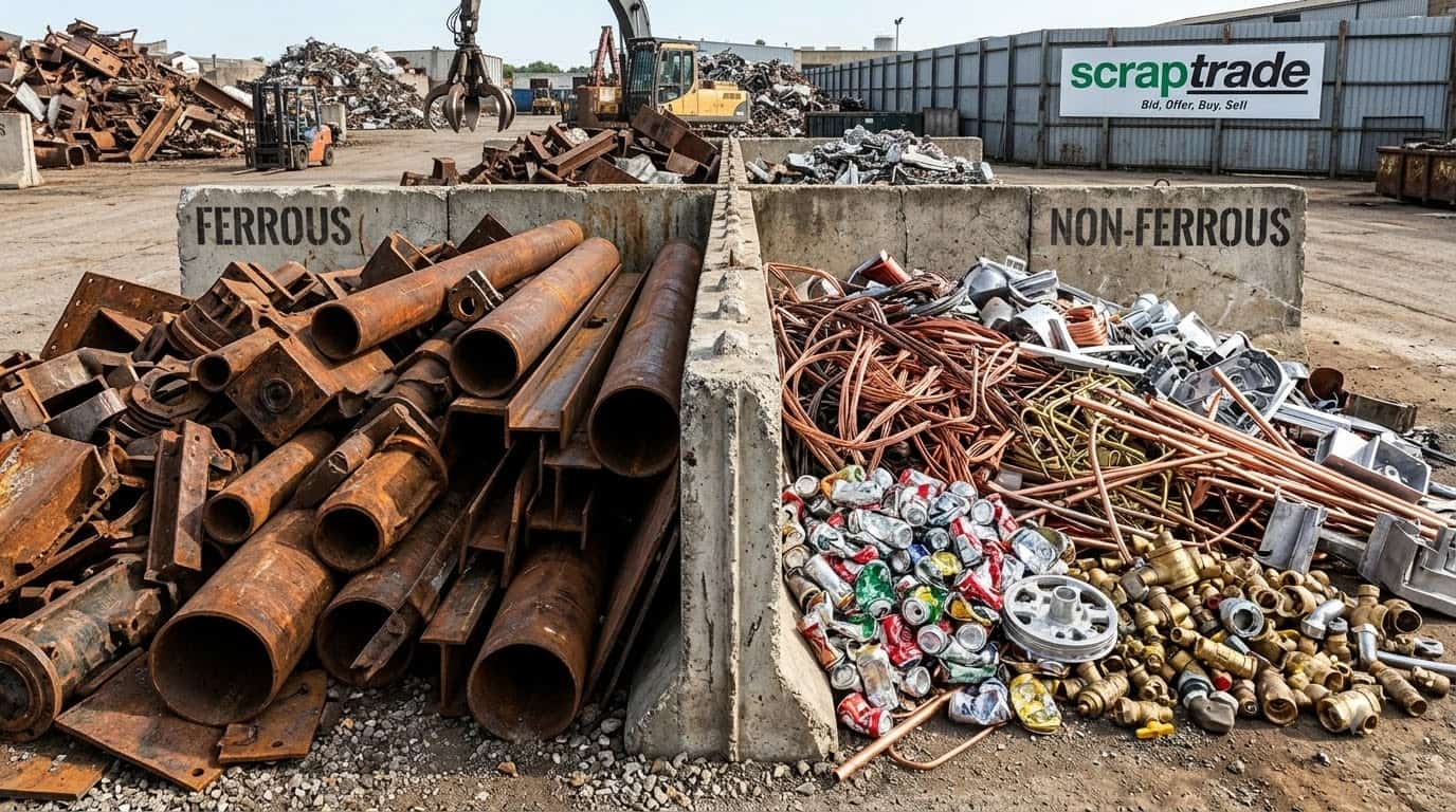 Ferrous vs Non-Ferrous Metal Recycling Explained