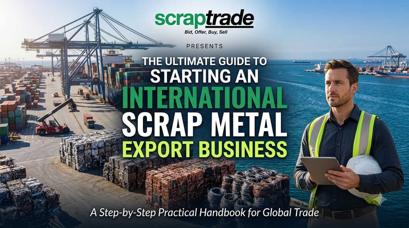 How to Start a Scrap Metal Export Business: A Step-by-Step Guide
