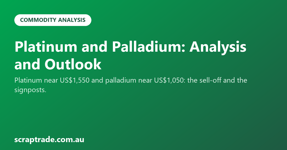 Platinum and Palladium: Analysis and Outlook