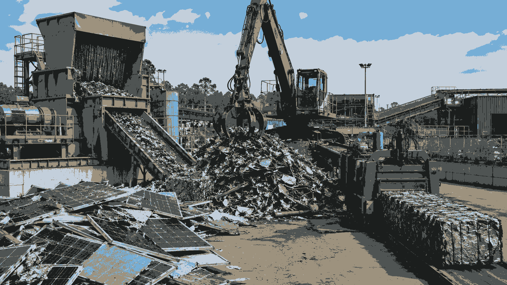 Scrap Processing Equipment: Balers, Shears, and Shredders Explain