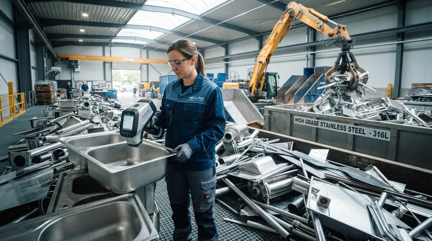 Stainless Steel Scrap: Grades, Uses, and How to Sell It