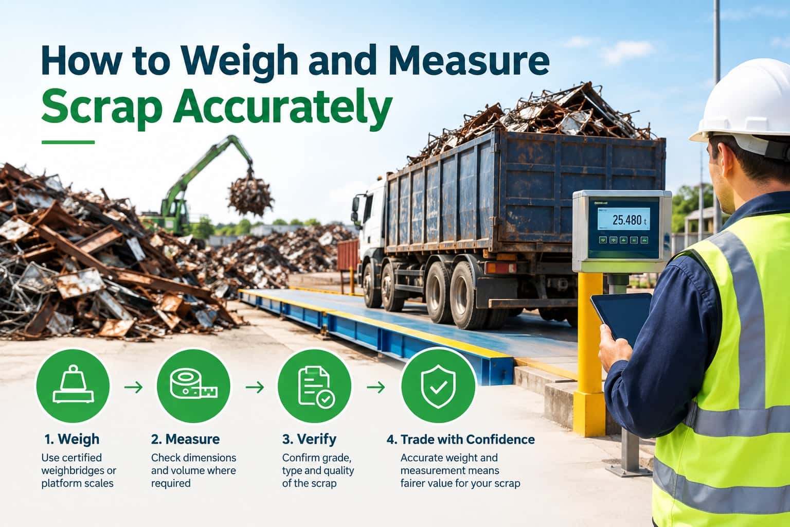 How to Weigh and Measure Scrap Accurately