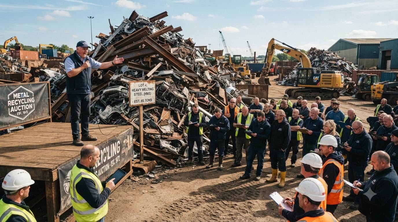 How Scrap Metal Auctions Work: A Guide to Online Bidding