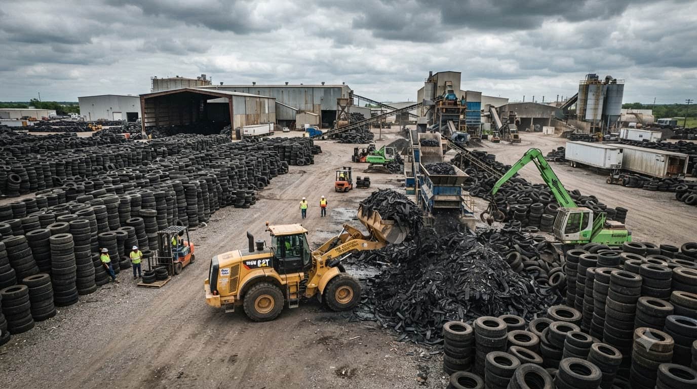 Rubber and Tyre Scrap Trading: Types, Uses, and How to Sell It