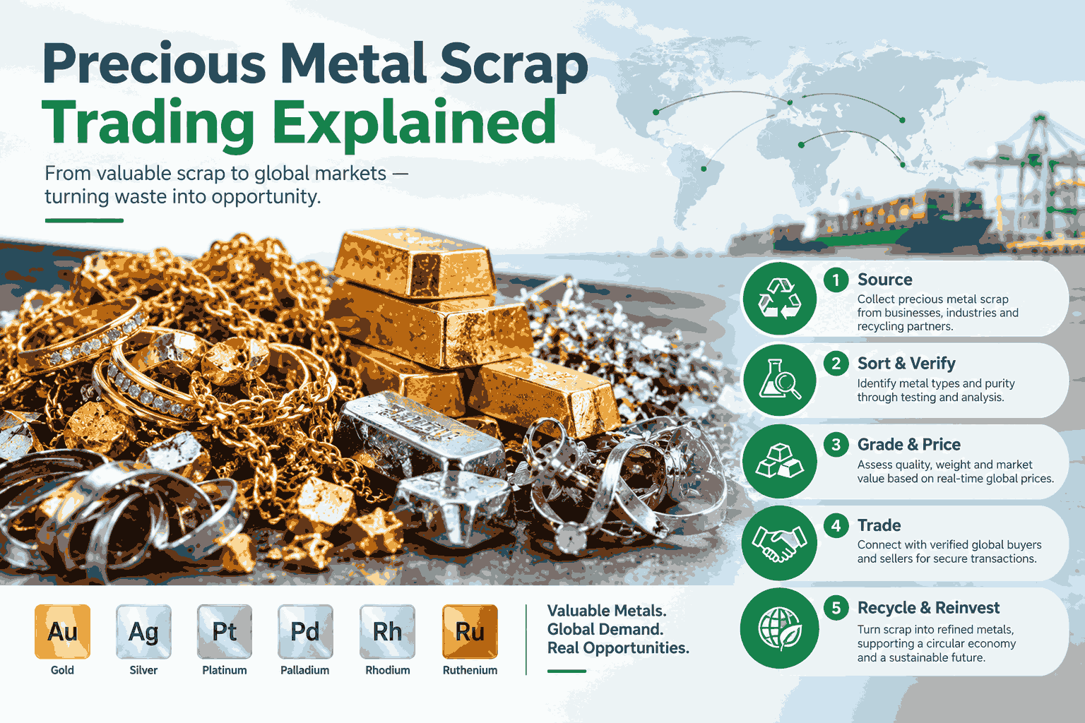 Precious Metal Scrap Trading Explained