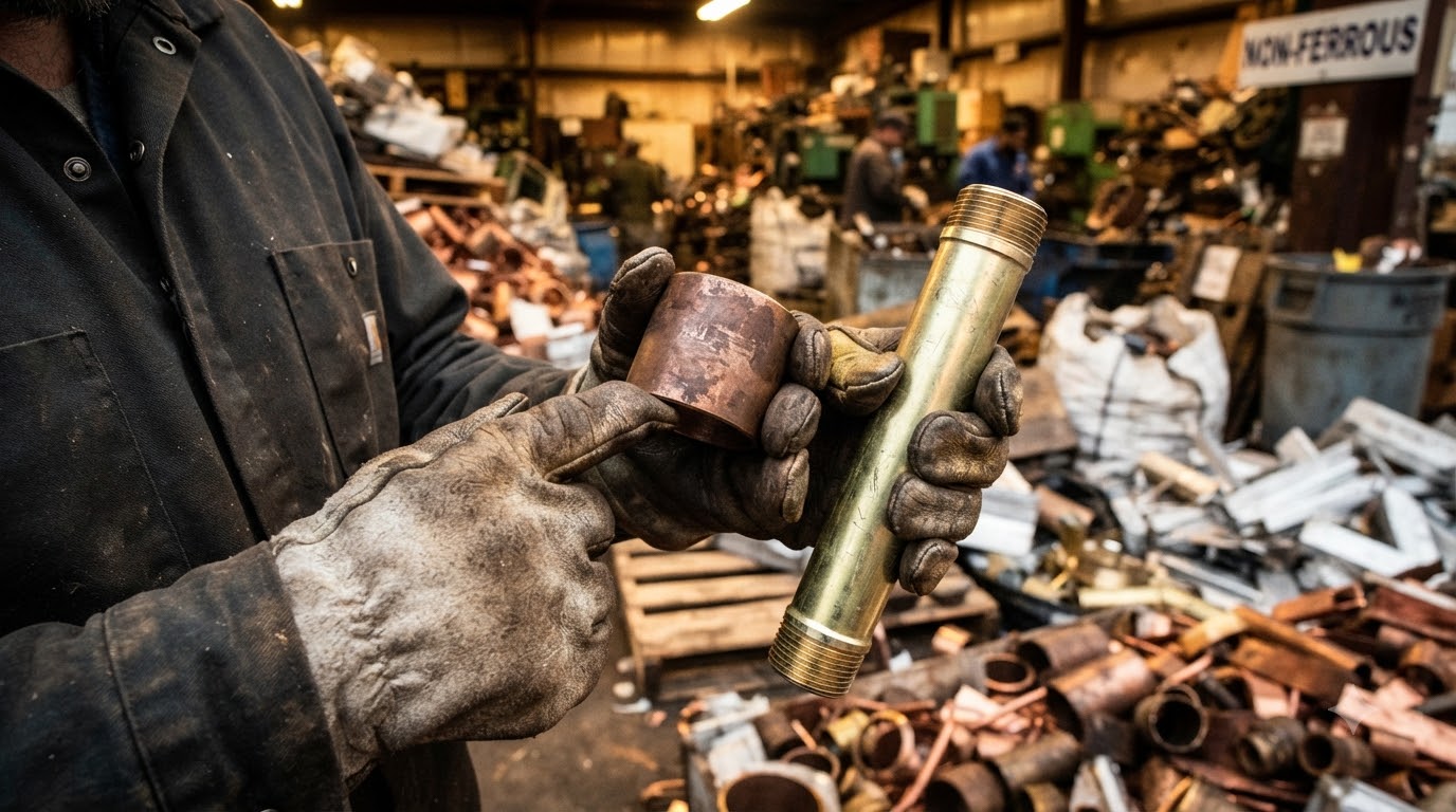 Bronze vs. Brass Scrap: How to Tell the Difference & Value